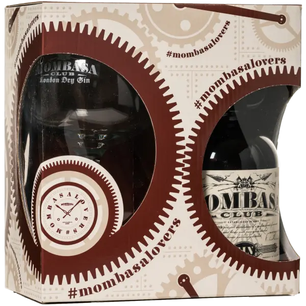 Mombasa Club Gin - Glass pack