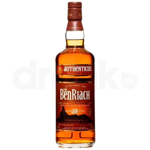 Benriach 25 Yr Authenticus Peated