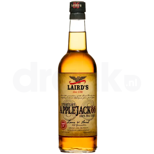 Laird's Applejack Straight 86 proof