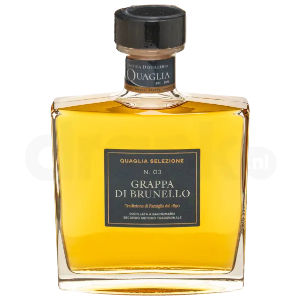 Quaglia Grappa Brunello Aged