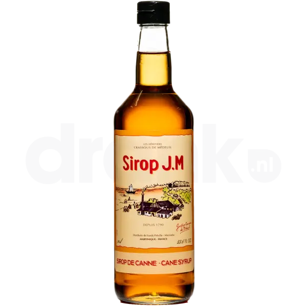 Rhum J.M Sugar Cane Sirop