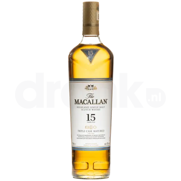 The Macallan 15 Yr Triple Cask 