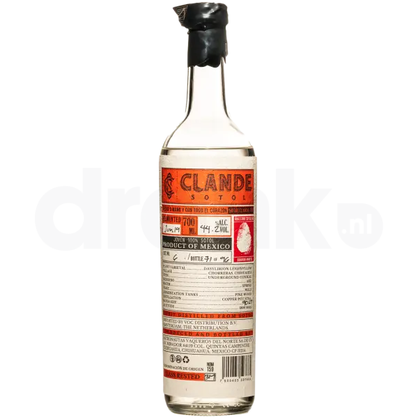 Clande Sotol Eduardo Arrieta 100% Lote 6