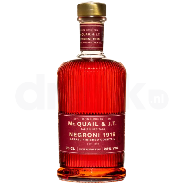 Mr. Quail & J.T. Negroni 1919