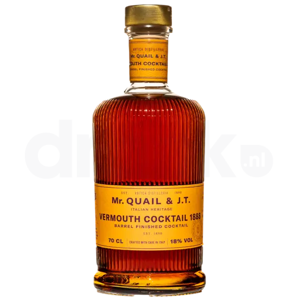 Mr. Quail & J.T. Vermouth Cocktail 1888