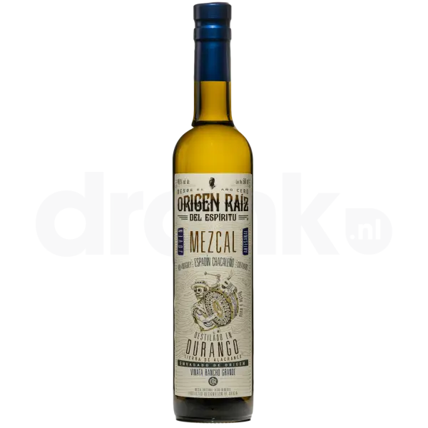 Origen Raiz del Espiritu Mezcal Chacaleno
