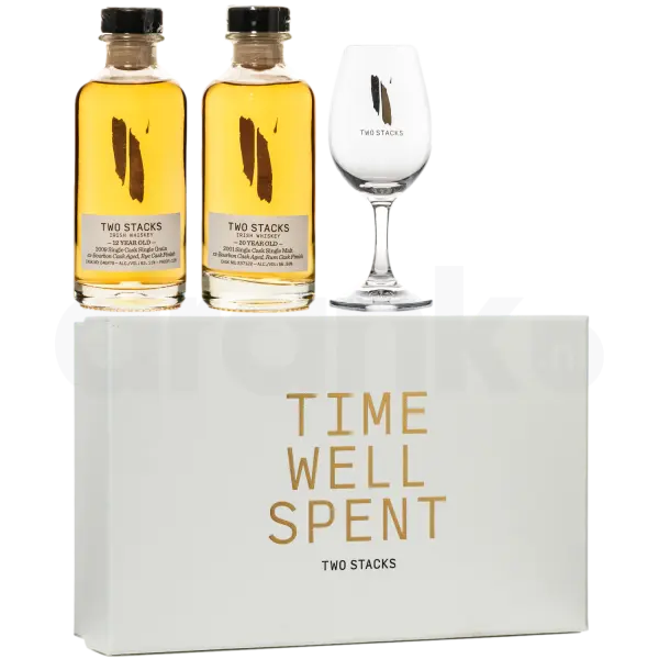 Two Stacks Time Well Spent Giftbox 2x20cl
