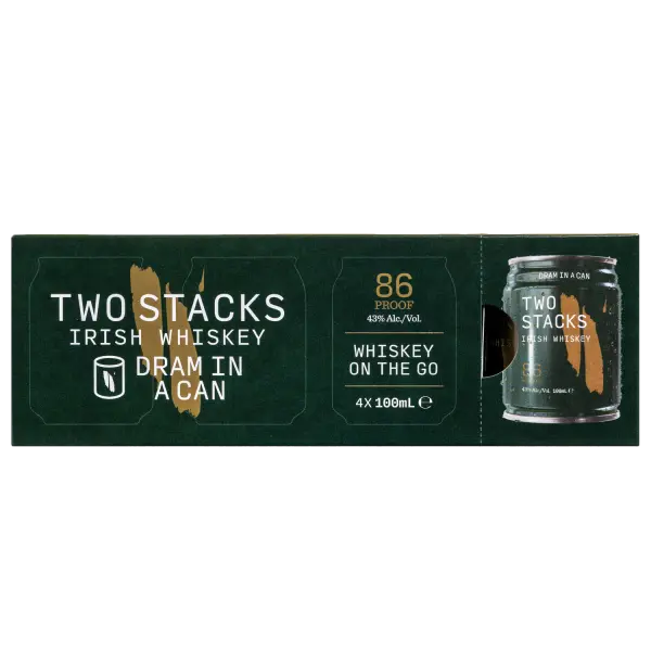 Two Stacks Dram In A Can First Cut 24x100ml