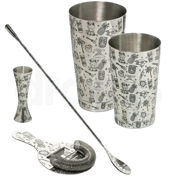 Tiki Cocktail Set