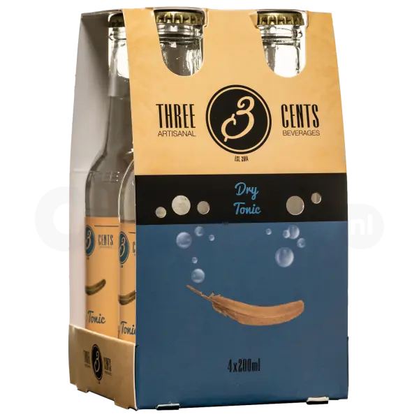 Three Cents Dry Tonic 4x200ml