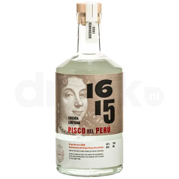 Pisco 1615 Puro Quebranta 2006 Limited Edition