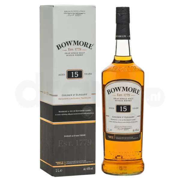 Bowmore 15 Yr Golden & Elegant
