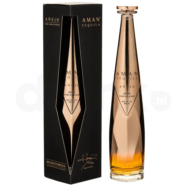 Aman Tequila Anejo El Profesor + GB