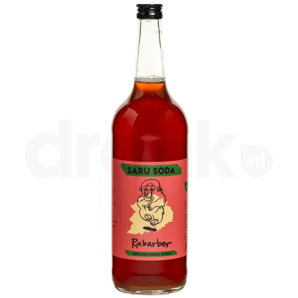 Saru Soda Rabarber Shrub 